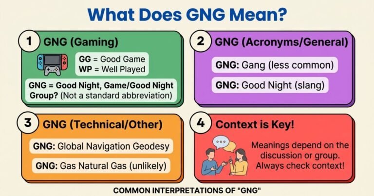 What Does GNG Mean